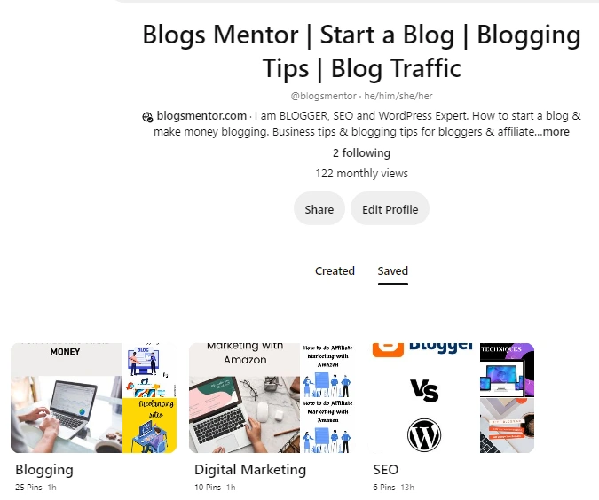 Pinterest Blogs for Beginners